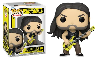 Image de Funko Pop ! Metallica, numéro 72, Robert, 487