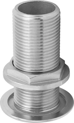Immagine prodotto di Raccordo passante per lo scafo in acciaio inox MJS022 - raccordo di uscita per imbarcazioni Yacht Hose1in