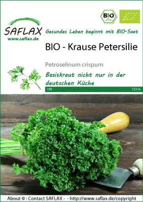 Productafbeelding van SAFLAX -  - Krulpeterselie - 800 zaden - Petroselinum crispum