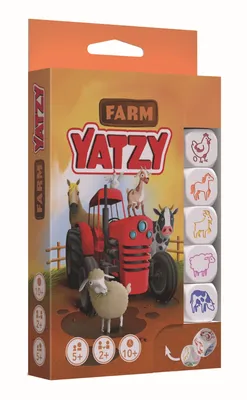 Zdjęcie produktu dla Yatzy Farm, Yatzy, Kostka (6 stron), Dziecko, Każda płeć, 5 lat(a), Farm