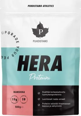 Produktbild von HERA Protein Proteinpulver, Erdbeere, 500 g