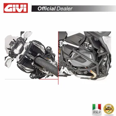 Immagine prodotto di Paramotore nero GIVI tubolare per BMW R 1250 GS/R/RS