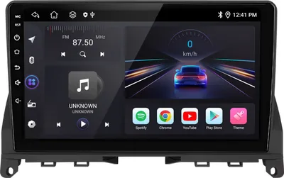 Produktbild von 6+128G Carplay 9"Autoradio Android13 8kern GPS NAVI Für Benz C Class 3 W204 S204 2006-2011 4GSIM WIFI BT RDS DSP DAB+