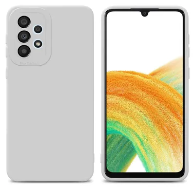 Produktbild von Cadorabo Hülle für Samsung Galaxy A52 (4G / 5G) / A52s Schutz Hülle in Weiß TPU Silikon Etui Case Handyhülle