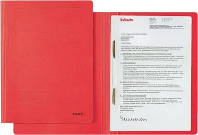 Image de Dossier de reporting Fresh A4 carton manila rouge paquet de 25 pièces