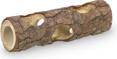 Produktbild von Nobby Woodland Holz Röhre, Maße: ø 5 x 15 cm