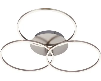 Obrázok produktu pre LED stropné svietidlo Briloner Frame 40 W 4400 lm 3000 K matný nikel