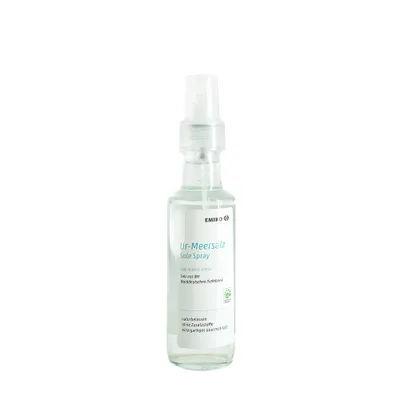 Produktbild von Emiko Ur-Meersalz Solespray 100ml Glas-Sprühflasche reines Ur-Meerwasser