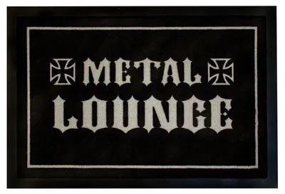 Produktbild von Fußmatte- Metal Lounge 60x40 cm