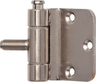 Produktbild von SFS Stahlzargenband (Türband) 3-teilig, Einbohrband 18x62mm Stahl vernickelt