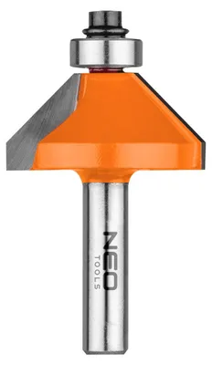 Obrázek produktu pro Fréza profilová s ložiskem, karbidová (TCT), rozměry 35,5 x 15,9 mm, stopka 8 mm