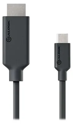 Produktbild von ALOGIC EL2UCHD-02, 2 m, USB Typ-C, HDMI, Männlich, Männlich, Gerade