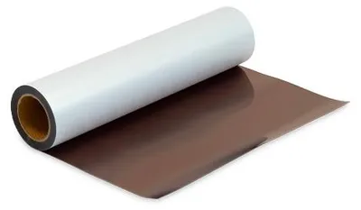 Produktbild von Plottermarie Plotterfolie Duo Metallic Flex für kreative Veredelungen – Plotterfolie für Textildruck, T-Shirts, Baumwolle, Polyester, DIY 100 x 50 cm - 5550 Duo Metallic Brown