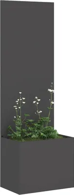 Produktbild von Garten Sichtschutz-Leinwand Schwarz 50 x 150 cm