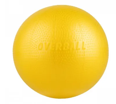Produktbild von Yate Overball - 23 cm Farbe: gelb