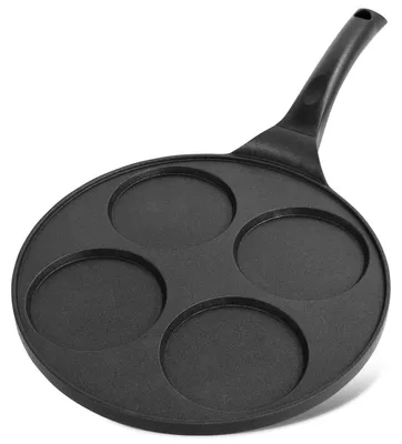 Pannenkoekenpan 4 Mulden 26,5 cm antihaft Induktion