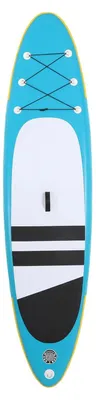 Produktbild von Stand Up Paddle Board SUP - Aufblasbares SUP Board - 305×76×10 cm - Rutschfestes Deck - Tragkraft 150 kg - 12–15 PSI - Blau