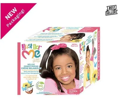 Produktbild von Just for Me – Glättungsset mit natriumhydroxidfreier Creme „Soft & Beautiful Super“