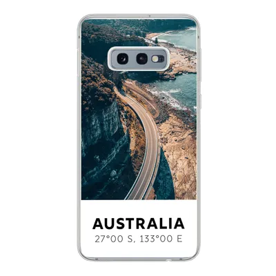 Produktbild von MuchoWow® Handyhülle Schutzhülle Hülle für Samsung Galaxy S10e Australien - Meer - Schnellstraße - Sommer Silikon Softcase Handy Hülle - Handy