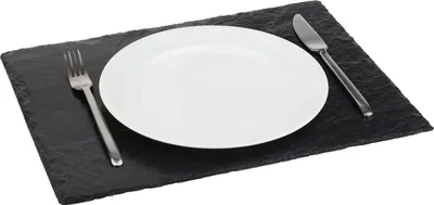 Produktbild von APS Naturschieferplatte (B)450 x (T)300 mm anthrazit