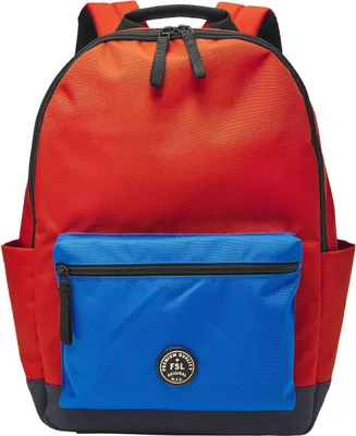 Image de FOSSIL sac à dos de loisirs sac à dos Sport Backpack Red rouge bleu