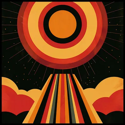 Produktbild von Plakat 70x70cm Vitalitätsstrahlen