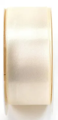Immagine prodotto di Goldina® 81720400210025 Nastro di raso doppio - 40 mm x 25 m, crema