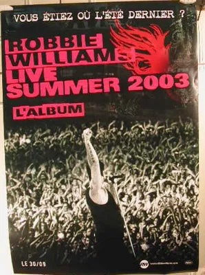 Obrázek produktu pro Robbie Williams - 2004 - PLAKÁT - 68x98 cm