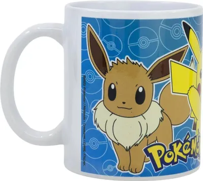 Produktbild von Pokemon Pikachu Shiggy Bisasam Evoli Kaffeetasse Teetasse Tasse Geschenkidee