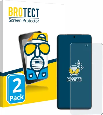 Produktbild von 2x BROTECT Schutzfolie für Vivo iQOO 13 Displayschutz Displayschutzfolie Folie Matt Entspiegelungsfolie