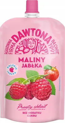 Obrázok produktu pre Dawtona Mus Jabłkowo-Malinowy 180 g