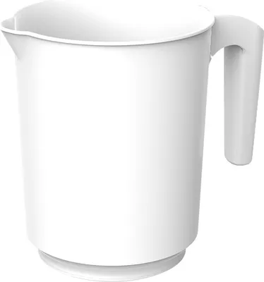 Produktbild von Rührbecher 1,5 l FRESH, Farbe:Weiß