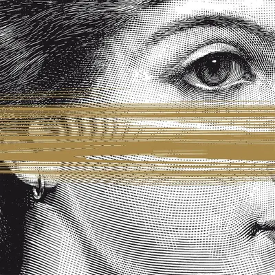 Produktbild von Servietten 33x33 cm - Golden Eye