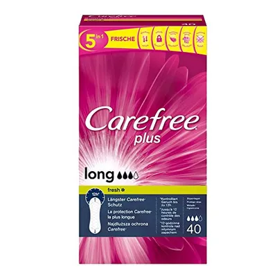 Immagine prodotto di Carefree salvaslip Long Plus, confezione da 40 pezzi
