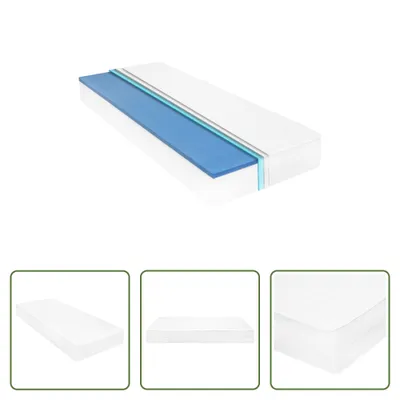 Produktbild von The Living Store Matratze 80 x 200 cm Viskoelastischer Memory-Schaum 18 cm