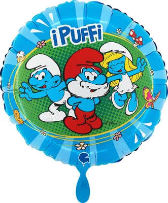 Produktbild von SCHLÜMPFE Folienballon Schlumpfine Schlumpf Geburtstag 45cm