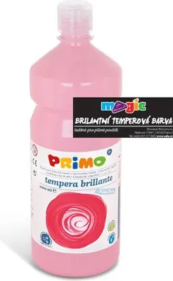 Produktbild von Primo 204BR1000330 Tempera-Farbe 1000 ml Flasche Pink