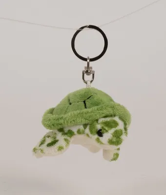 Produktbild von Schlüsselanhänger Schildkröte, aus Plüsch, Tier Tiere, Schildkröten