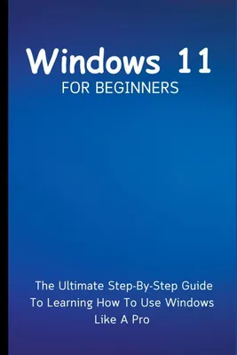 Produktbild von Windows 11 For Beginners
