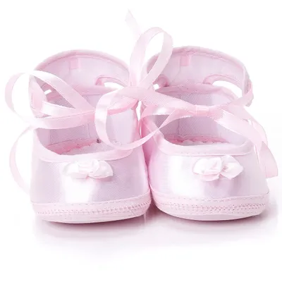Produktbild von Toma Baby Ballerina Sandalen Taufschuhe Rosa 10cm / EU17