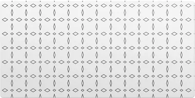 Produktbild von Rautenmuster– Schreibtischunterlage – Schreibtisch Tischunterlage – 90x45 cm – Unterlage Groß Schreibtischmatte