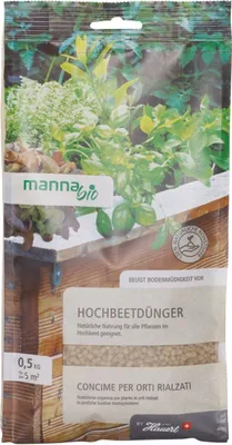 Produktbild von Manna  Hochbeetdünger 500 Gramm für 5 m²