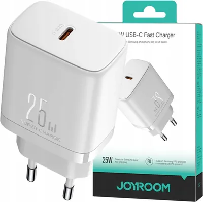 Zdjęcie produktu dla Ładowarka sieciowa Joyroom JR-TCF11 (EU), 25W (biała)