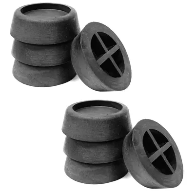 Produktbild von 8x Gummipuffer Wachmaschine Trockner Gummidämpfer Vibration Schwingungsdämpfer