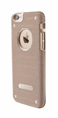 Produktbild von Trust Endura Case für iPhone 6 - Gold - Geflecht - Kratzfest, White Carbon Fiber - Metall, Gummi