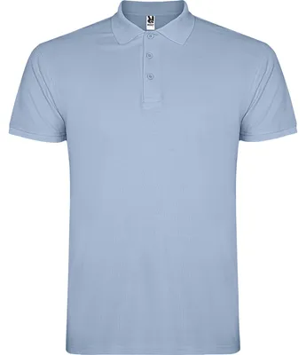 Image de Roly - Polo « Star » pour homme LT5493 (XL) (bleu zen)