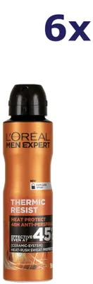 Zdjęcie produktu dla 6 sztuk dezodorantu L'Oreal Men Expert 150 ml Thermic Resist