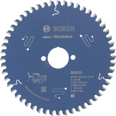 Image de Bosch EXP Alu KSB,165×2,6/1,6×30mm,Z52