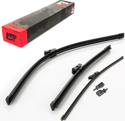 Produktbild von Frontwischer + Heckwischer Scheibenwischer Set für Seat Toledo IV Skoda Rapid