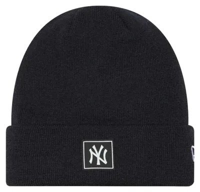 Image de New Era - Bonnet "Team" unie pour hommes et femmes, avec bord-côte, modèle PP8510 (taille unique) (noir)